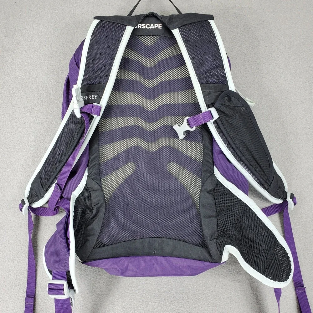 Osprey Tempest Jr Backpack Kids Purple Hiking Daypack 11L AirScape Outdoor